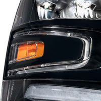2007–2013 Chevrolet Silverado Full LED Reflector Headlights with Sequential Turn Signals & White DRL (Pair) | Form Lighting