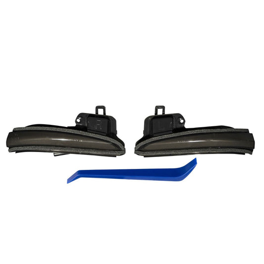 Form Lighting FL0032 Smoked Sequential LED Mirror Lights for Toyota Tacoma and RAV4