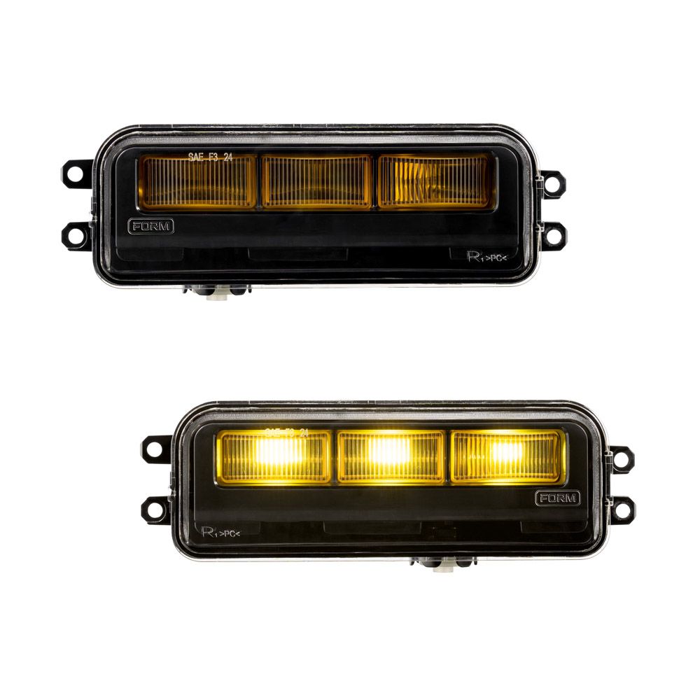 Left and Right Form Lighting Yellow Fog Replacement Upgrade Lights