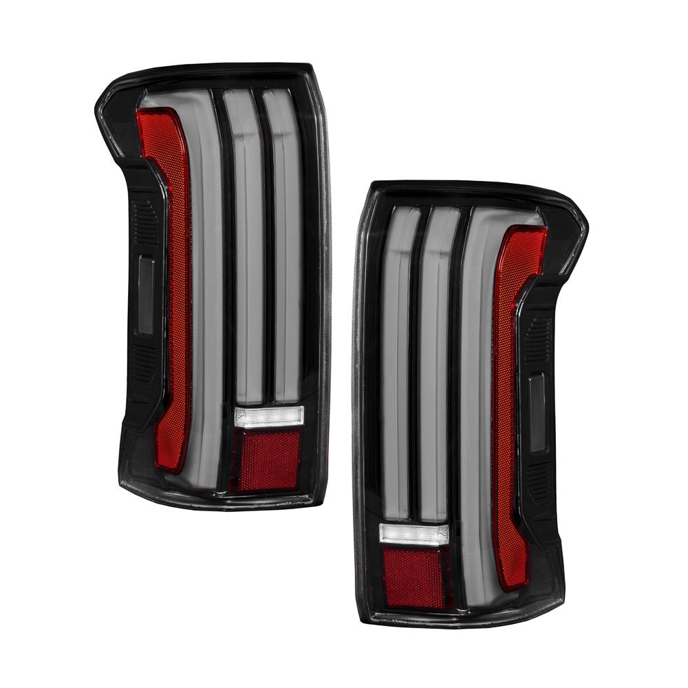 Form Lighting LED Sequential Tail Lights for 2024-2026 Toyota Tacoma (Pair) – Smoked or Red Lens, Plug-and-Play