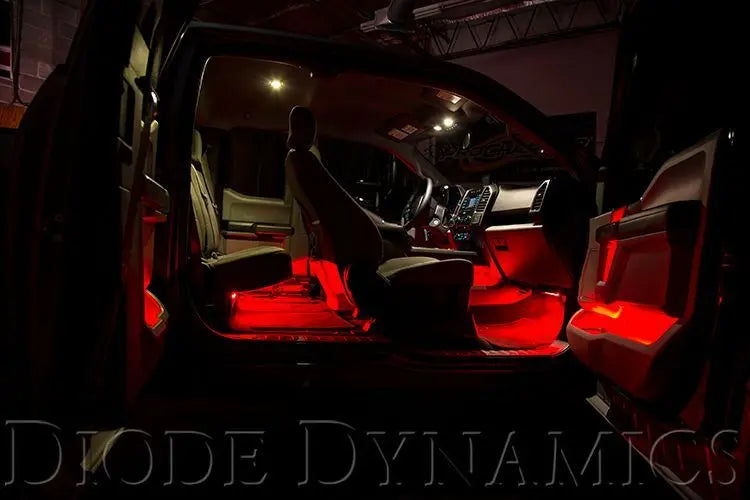 Diode Dynamics Single-Color LED Footwell Kit Diode Dynamics