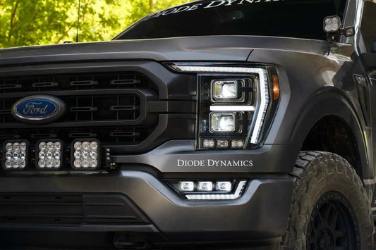 Diode Dynamics Elite Max Led Headlights For 2021 2023 Ford F 150 W/ Projector Headlamps - DD5177