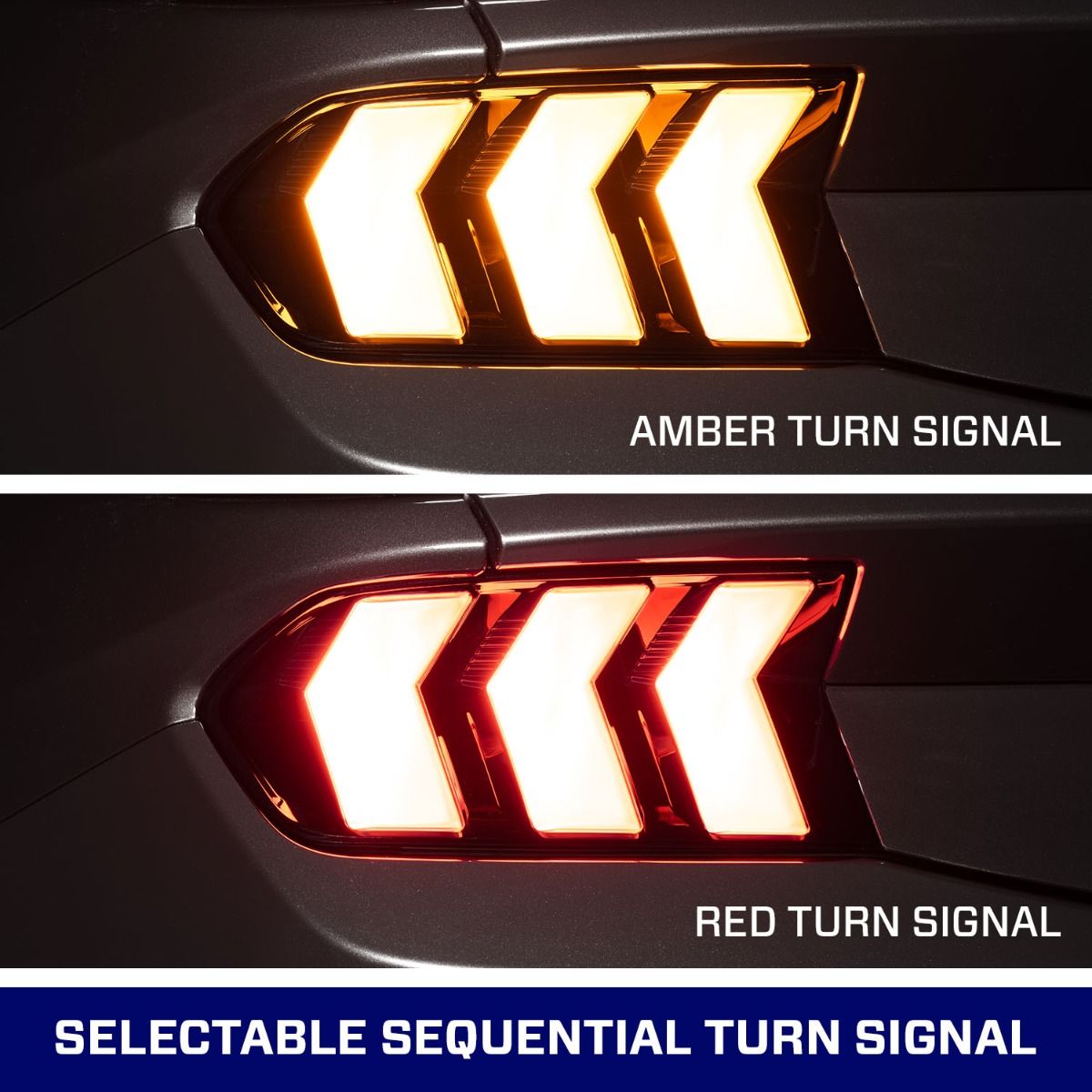 Form Lighting LED Tail Lights for 2024–2025 Ford Mustang S650 | Sequential LED (Pair)