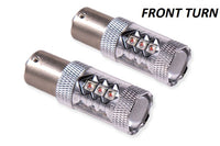 Diode Dynamics Front Turn Signal LEDs for 1995-2000 Toyota Tacoma - 1156 Amber - Pair