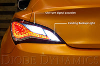 Diode Dynamics 2013-2016 Hyundai Genesis Coupe Tail as Turn® +Backup Module (USDM) Tail Lights