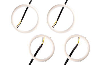 compare product Diode Dynamics Halo 70mm/90mm Red (Four) - DD2263