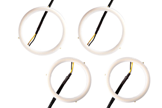 Diode Dynamics Halo 70mm/90mm Red (Four) - DD2263