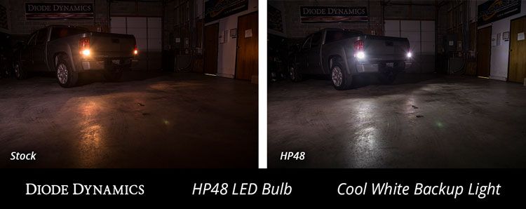 Diode Dynamics 1156 HP48 LED Cool White Backup Reverse Trunk Cargo Light Bulb