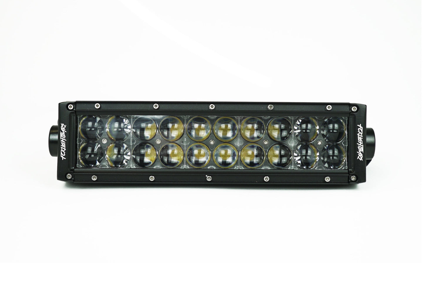 FCKLightBars 4D-Optic Series Dual Row LED Light Bar (10”–55”) | OSRAM 5W LEDs | Straight or Curved | Up to 55,000 Lumens