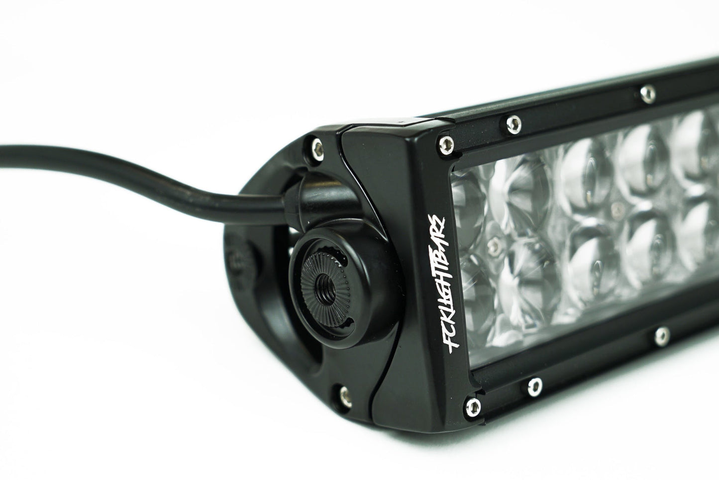 FCKLightBars 4D-Optic Series Dual Row LED Light Bar (10”–55”) | OSRAM 5W LEDs | Straight or Curved | Up to 55,000 Lumens