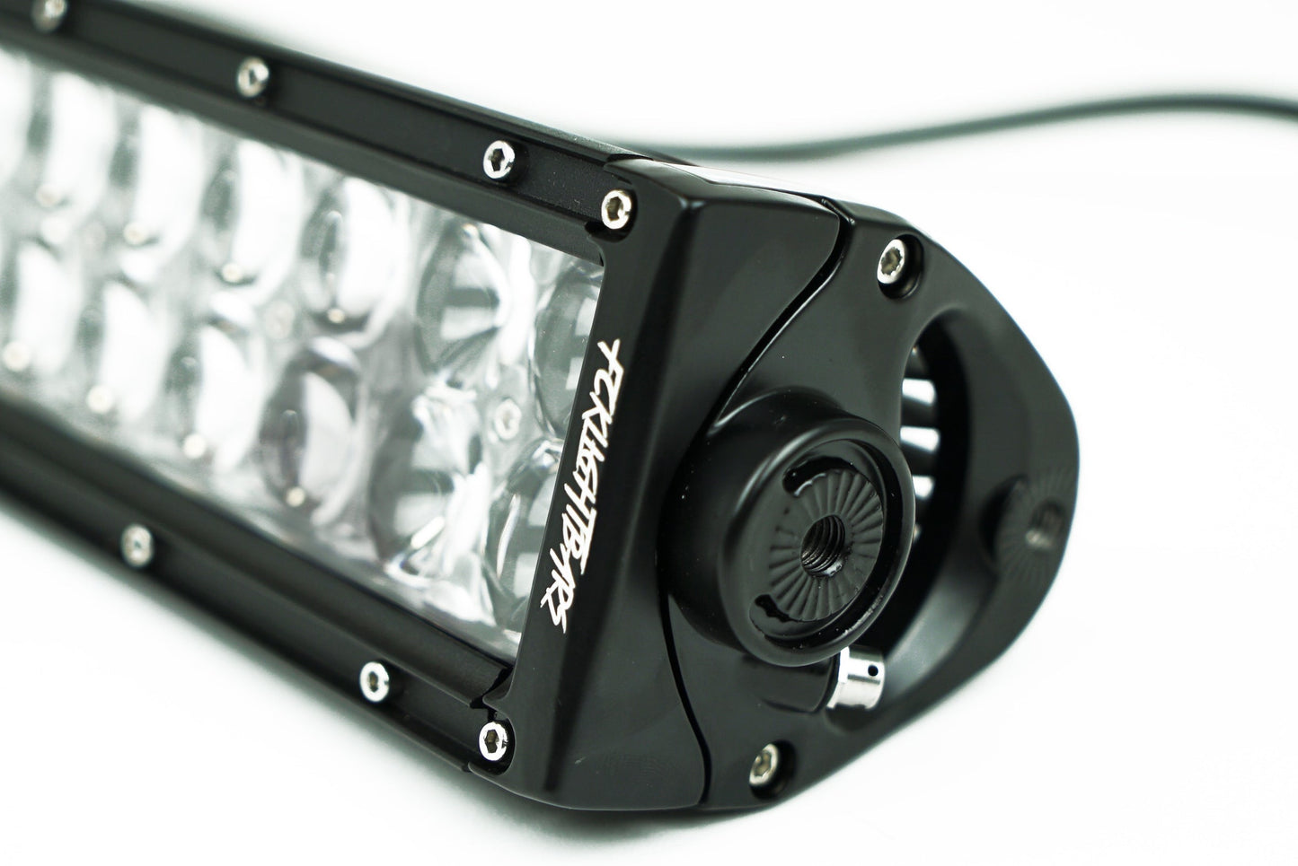 FCKLightBars 4D-Optic Series Dual Row LED Light Bar (10”–55”) | OSRAM 5W LEDs | Straight or Curved | Up to 55,000 Lumens