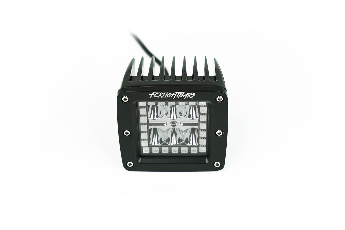 High-Output RGB Pod Lights Front View