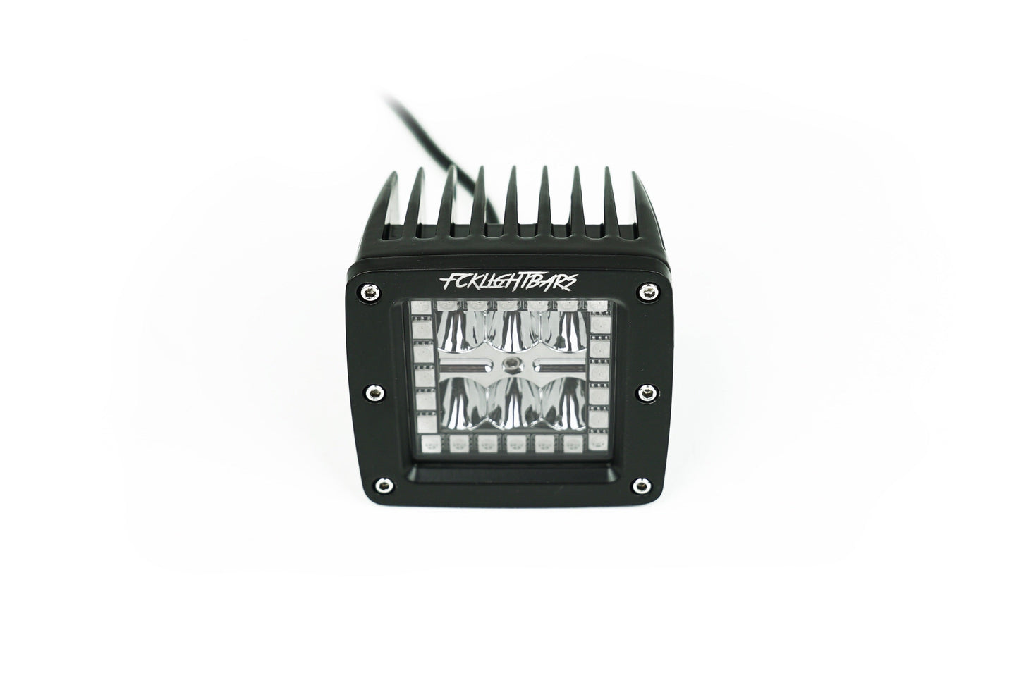 High-Output RGB Pod Lights Front View
