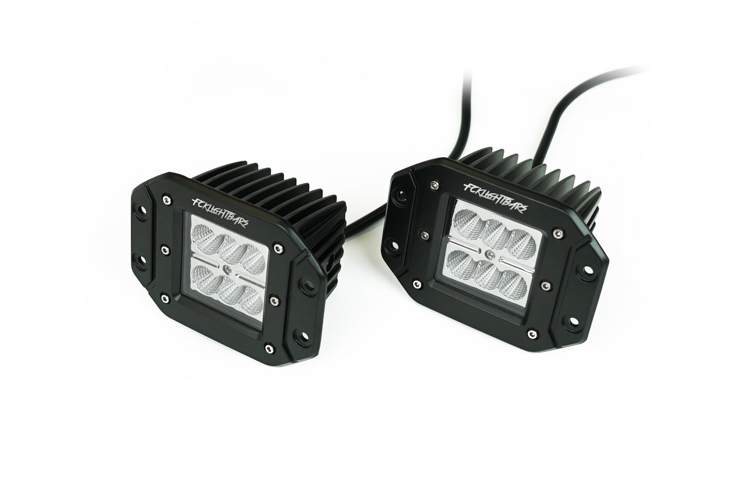 tested P-3 flush mount led pods