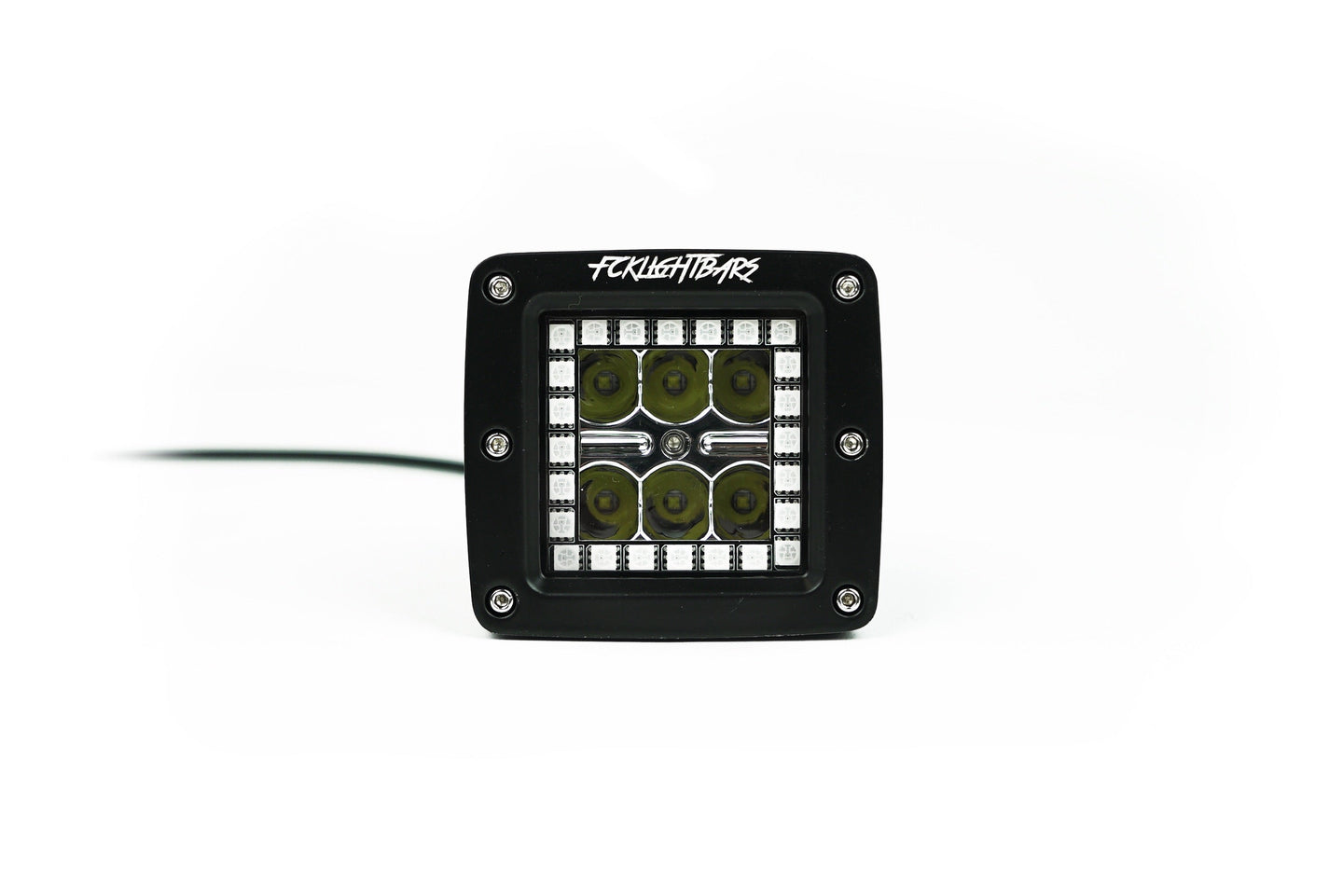 High-Output RGB Pod Lights Front