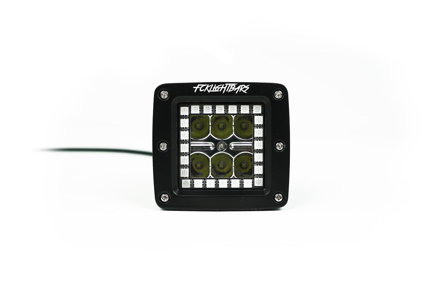 High-Output RGB Pod Lights Front