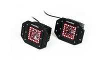 LED RGB Pod Lights Red