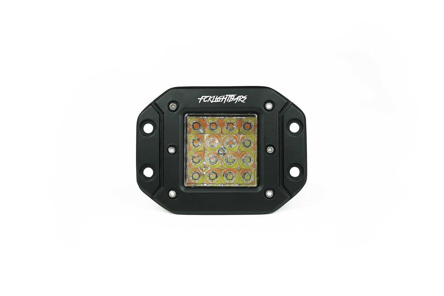 Dual Purpose Chase Flush Mount LED Light Pods in Amber