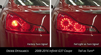 compare product Diode Dynamics Tail As Turn® Kit For 2003-2013 Infiniti G35/G37/Q60 Coupe Tail Light Rear Turn Signal