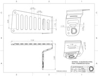 Diode Dynamics 2018-2026 Jeep JL Wrangler / 2020-2025 Jeep Gladiator Cowl Mount LED Brackets Diode Dynamics