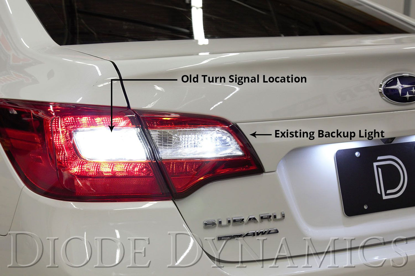 Diode Dynamics 2015-2019 Subaru Legacy Tail as Turn® +Backup Module (USDM) Tail Lights