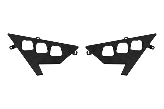 Diode Dynamics Polaris Rzr C1 Headlight Mounting Bracket Kit (Pair) - DD7643P