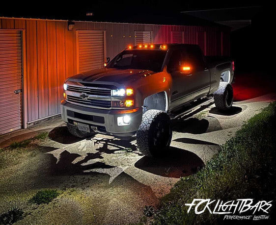 Pure White Rock Lights Kit
