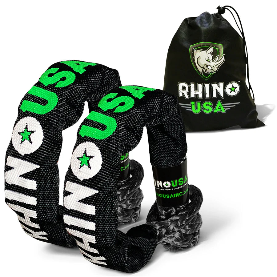 RHINO USA SYNTHETIC SOFT SHACKLE (2PK 3/8"X22")