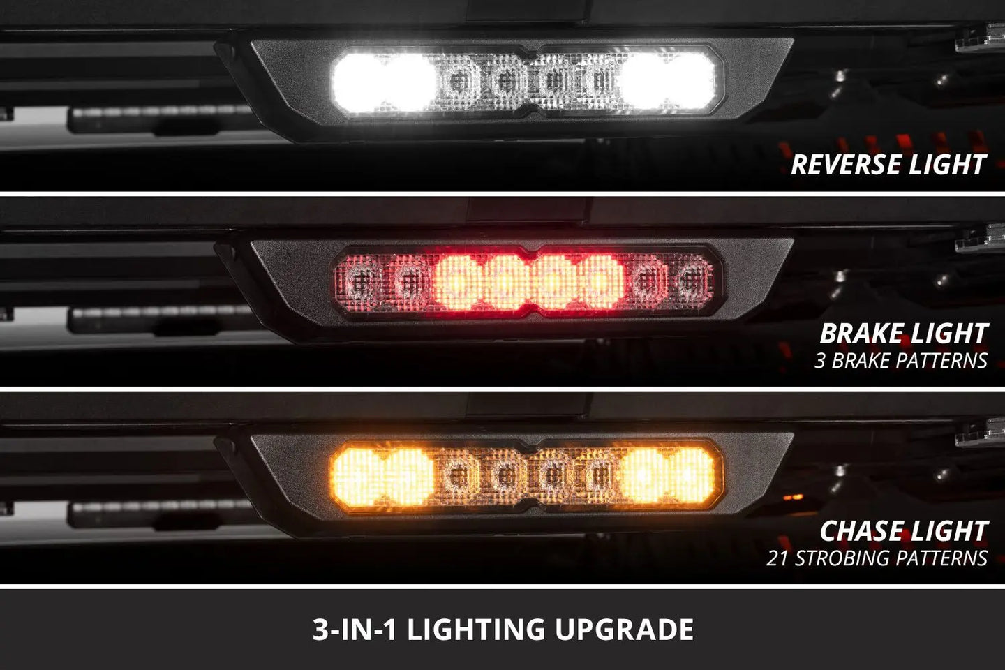 Diode Dynamics Kuat IBEX Truck Bed Rack with SS10 Chase Light Kit Diode Dynamics