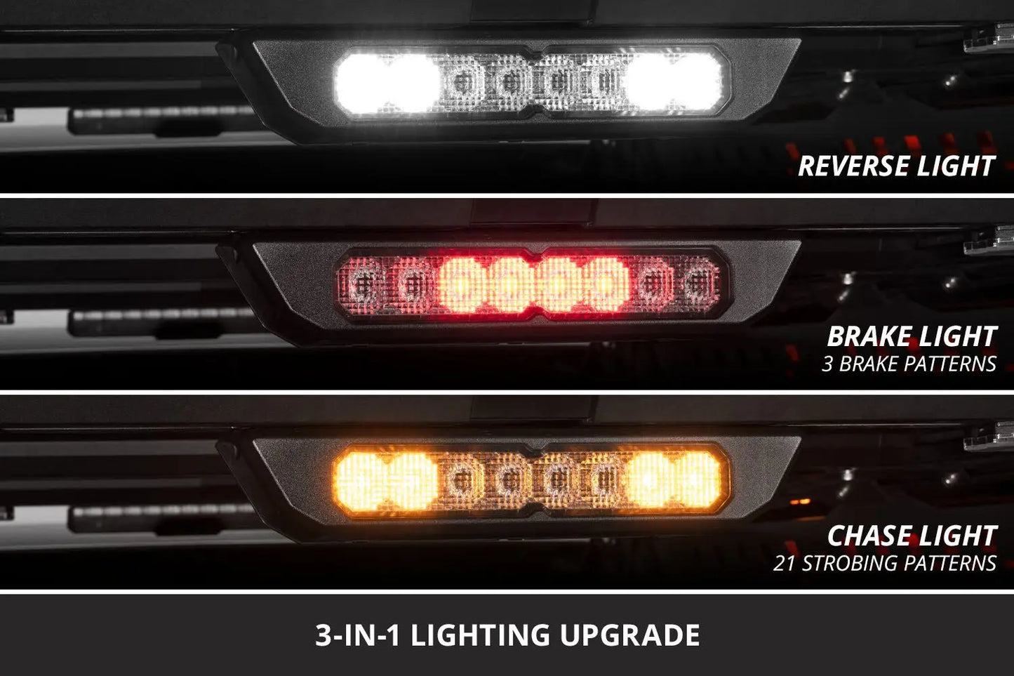 Diode Dynamics Kuat IBEX Truck Bed Rack with SS10 Chase Light Kit Diode Dynamics