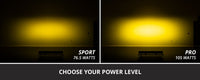 Diode Dynamics SS30 Yellow Stage Series LED Light Bar with Amber Backlight (Single)