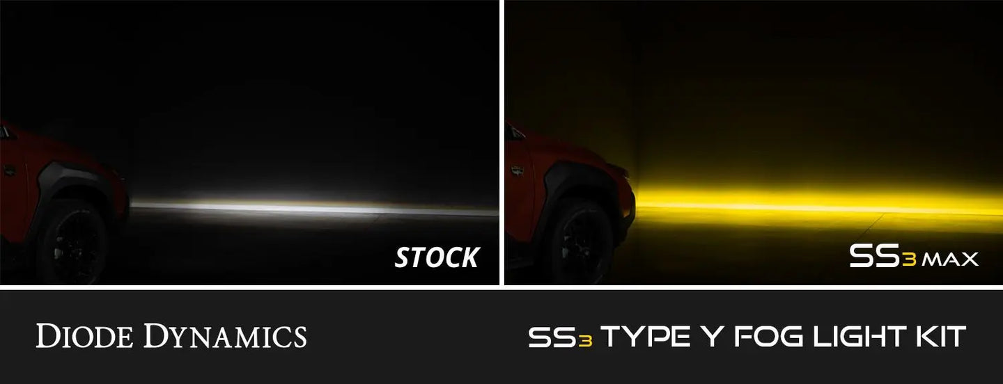 Diode Dynamics SS3 SAE Type Y Fog Light Kit for Subaru Crosstrek Forester Diode Dynamics