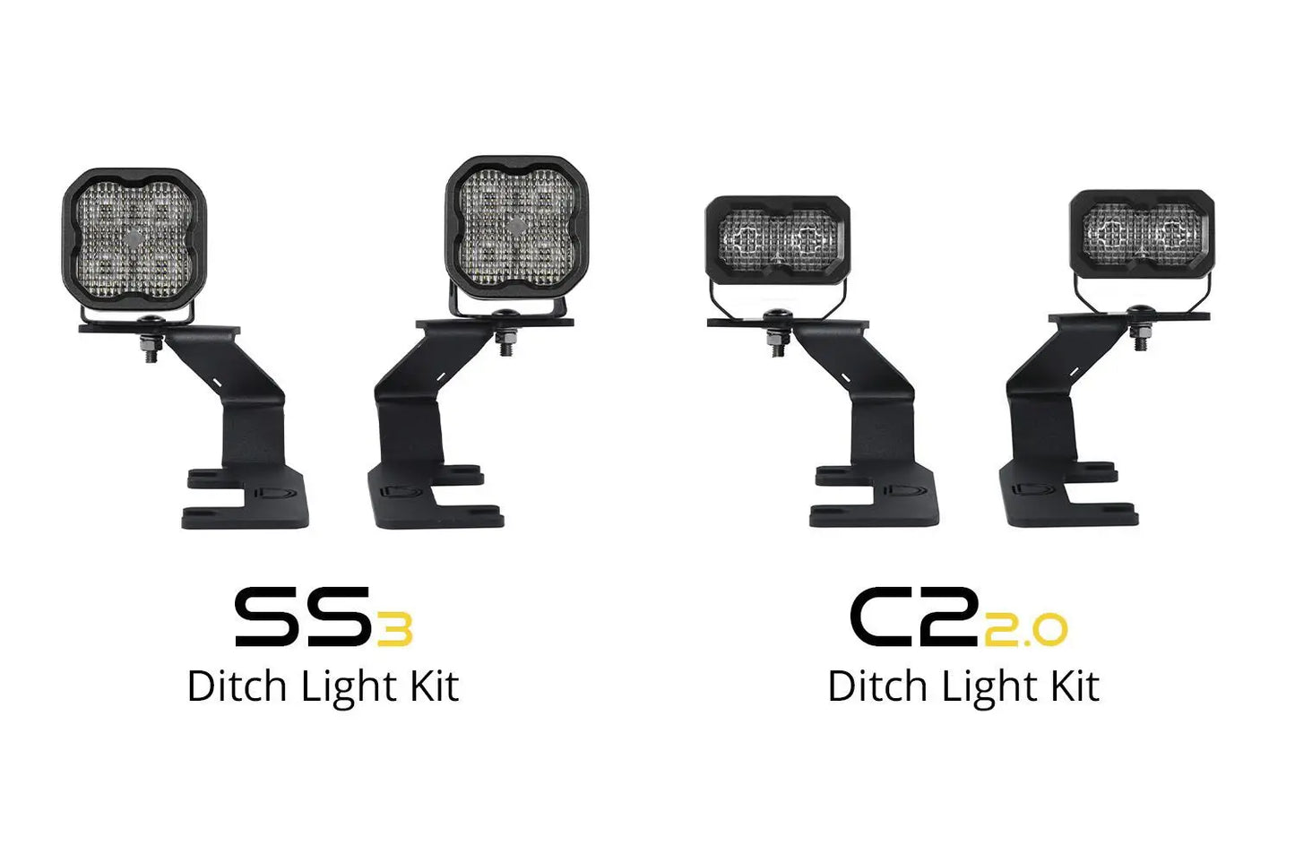 Diode Dynamics Stage Series Backlit Ditch Light Kit for 2015-2021 Chevrolet Colorado / 2015-2022 GMC Canyon Diode Dynamics