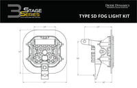 Diode Dynamics SS3 SAE Type SD Fog Light Kit Diode Dynamics