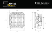 Diode Dynamics SS5 5” LED Pods (Pair) | Stage Series