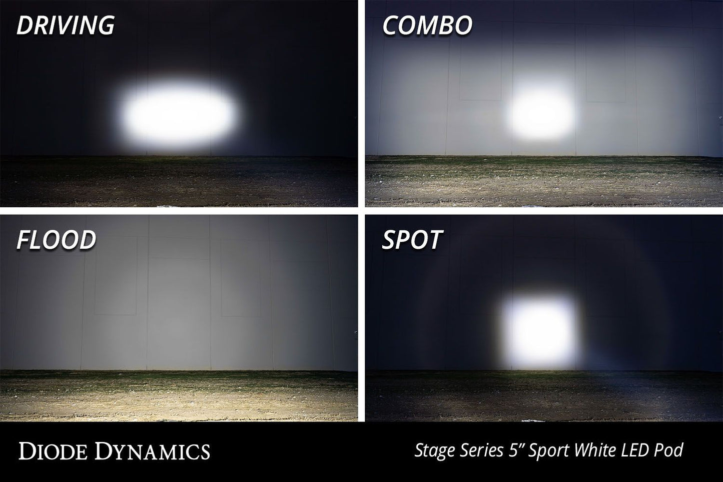 Diode Dynamics SS5 5” LED Pods (Pair) | Stage Series