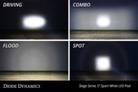 Diode Dynamics SS5 5” LED Pods (Pair) | Stage Series