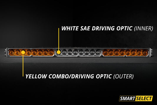 Diode Dynamics SS50 Dual-Color Stage Series LED Light Bar with SmartSelect (Single)