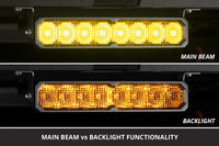 Diode Dynamics SS30 Yellow Stage Series LED Light Bar with Amber Backlight (Single)