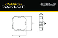 Diode Dynamics Stage Series SXS Rock Light Installer Kit – 8-Pack