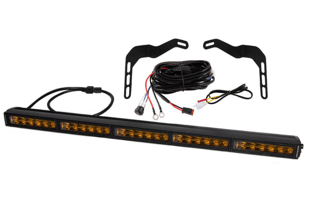 Diode Dynamics Diode Dynamics   Ss30 Stealth Lightbar Kit For 2014 2021 Toyota Tundra, Amber Driving - DD6061