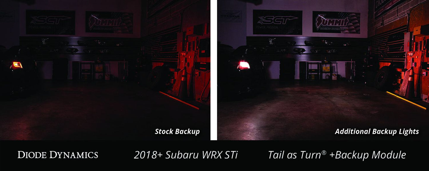 Diode Dynamics 2015-2021 Subaru WRX / STi Tail as Turn® +Backup Module (USDM) Tail Lights